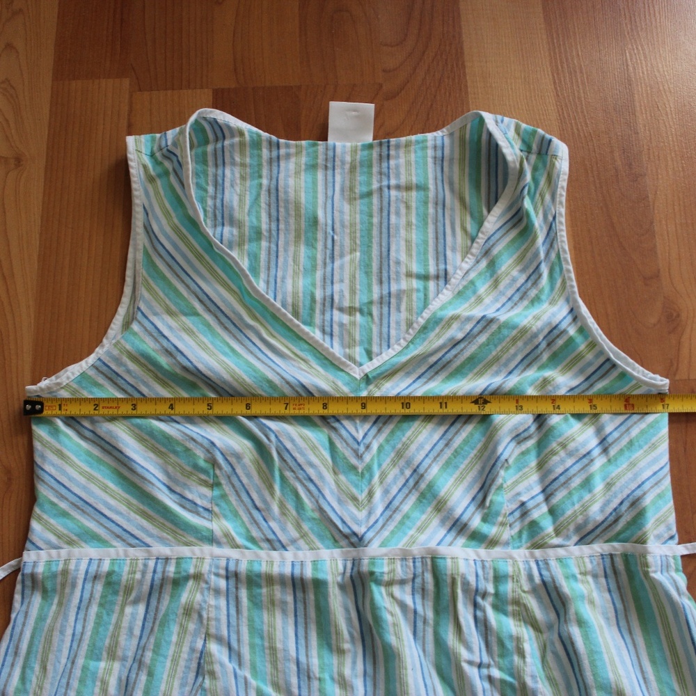 Motherhood Maternity Striped V-neck Top Blouse S - Picture 7 of 8